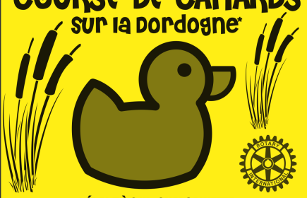 Course de canards qui aura lieu le 14 juillet 2025 à Bergerac